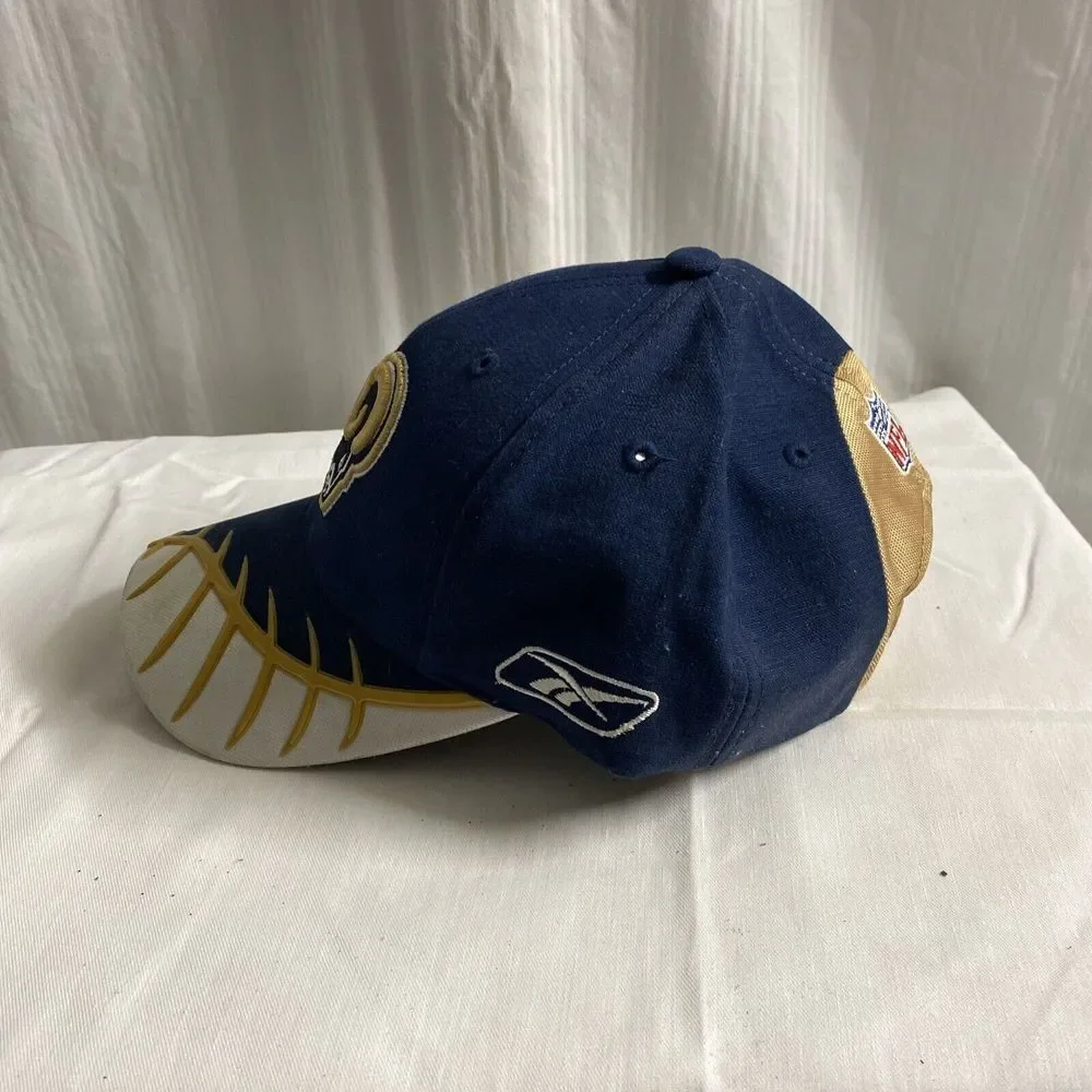 Vintage St. Louis Rams NFL Football Reebok Pro Line Authentic Adjustable Hat - Picture 2 of 8